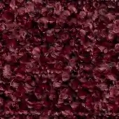 Dried flower petals, burgundy and dark red, granular texture with uneven arrangement and subtle tonal variations, close-up view.